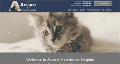 Desktop Screenshot of ancarevet.com